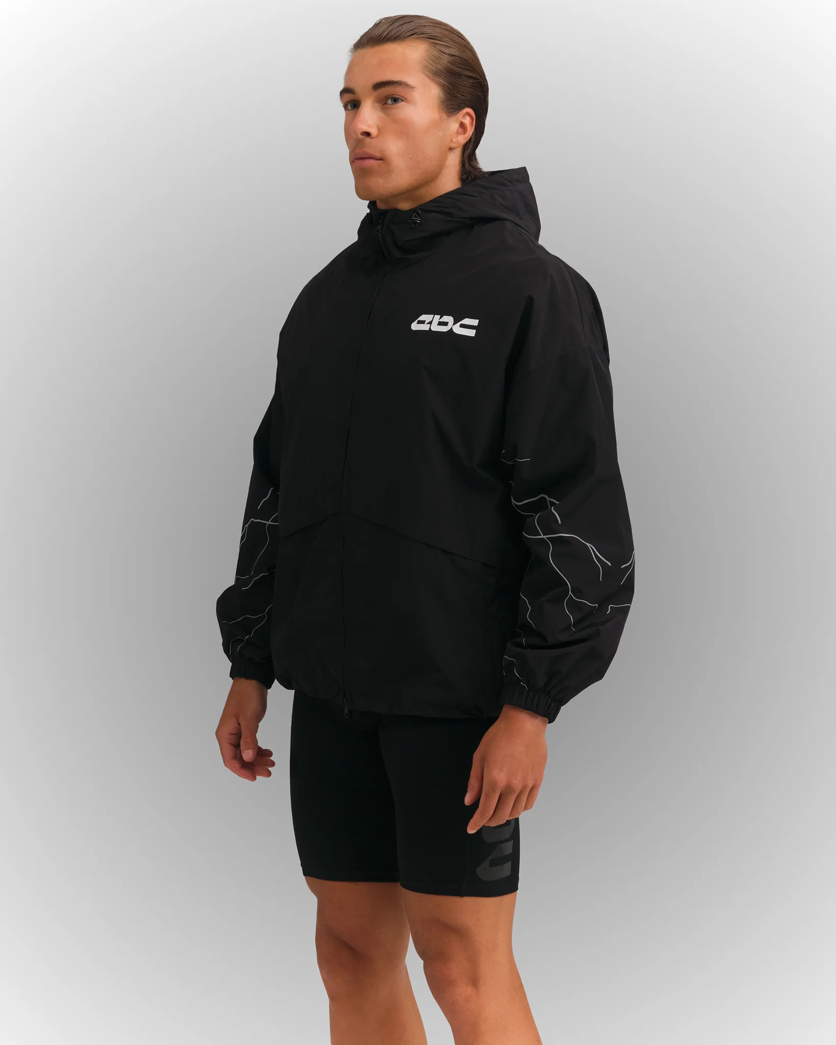 Detalle del tejido del Cortaviento Trail ASCEND